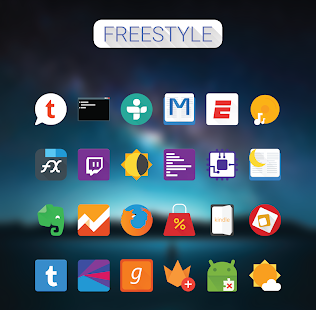   Freestyle - Iconpack- screenshot thumbnail   