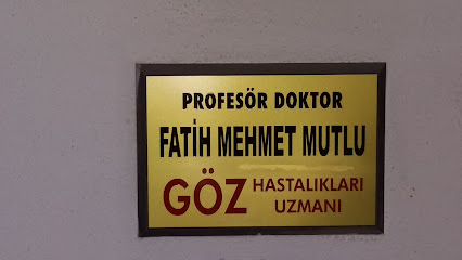 Prof. Dr. Fatih Mehmet Mutlu
