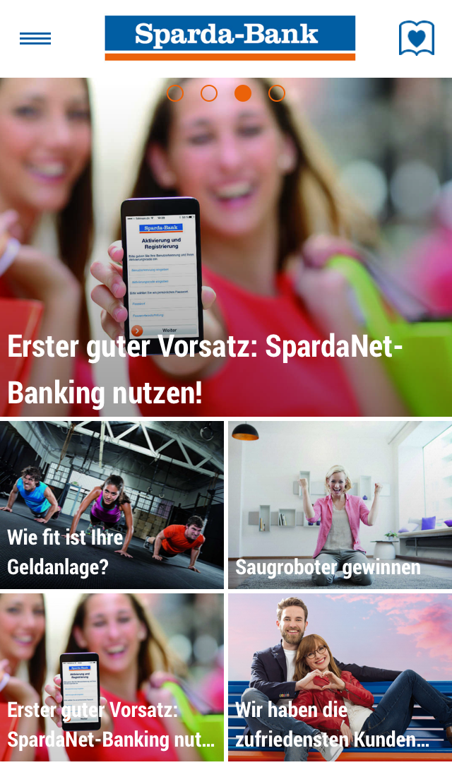 Android application Sparda-Bank Hannover Blog screenshort