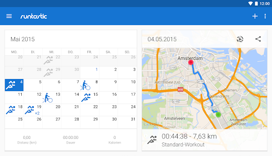 Runtastic PRO Laufen, Joggen und Fitness Tracker Screenshot