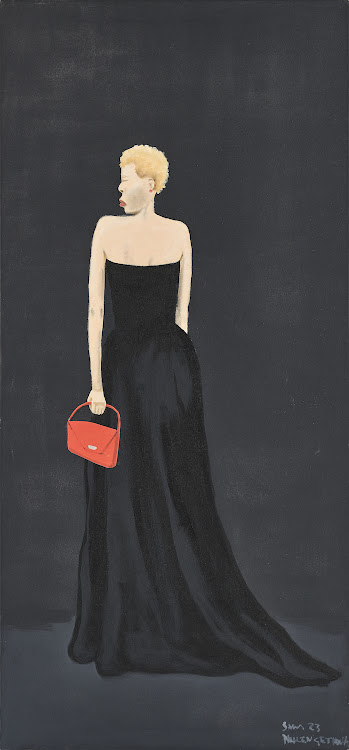 Black dress I, 2023.