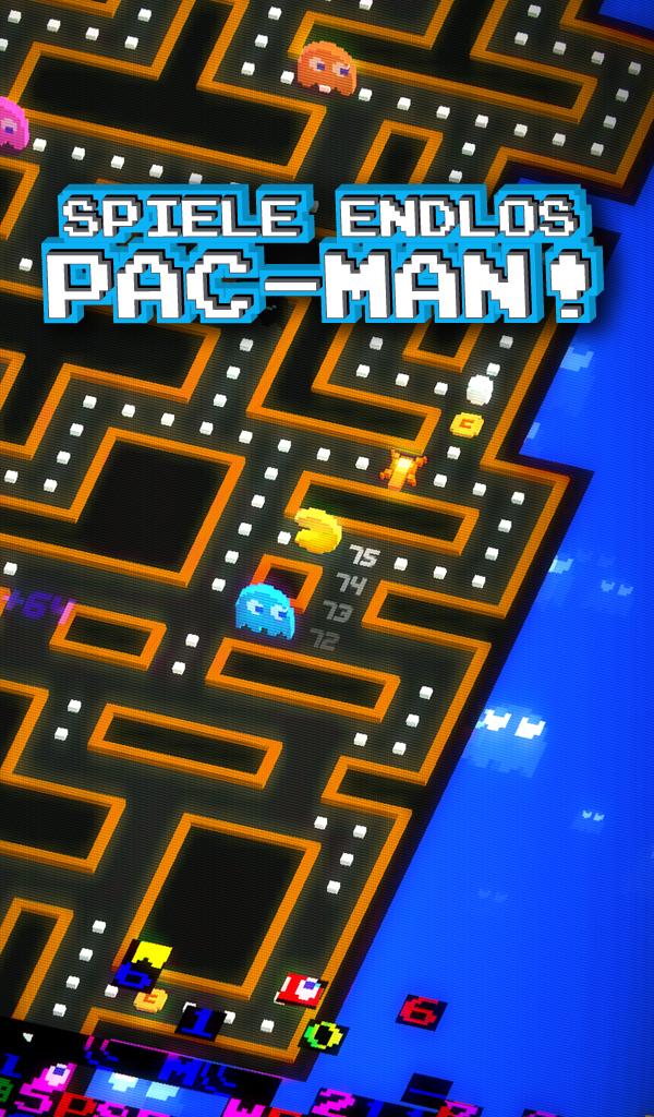 Android application PAC-MAN 256 - Endless Maze screenshort