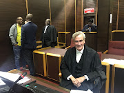 ANC PTT lawyer Advocate Greg Harpur in court for the respondent. 