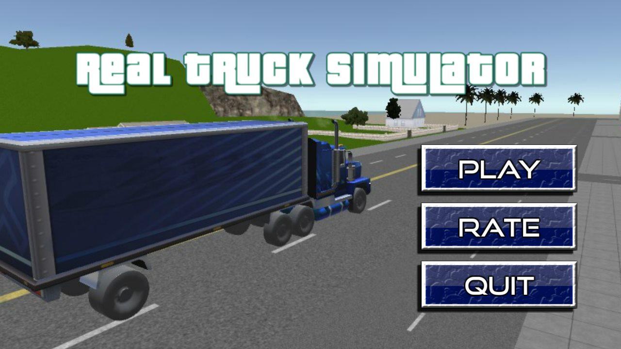 Android application Real Truck Simulator screenshort