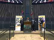 Public safety MMC Michael Sun, mayor Herman Mashaba and metro police chief David Tembe on Monday released the latest crime statistics. Mashaba bemoaned the crimes committed by undocumented foreign nationals and the justice system for allowing criminals out on bail too easily. 