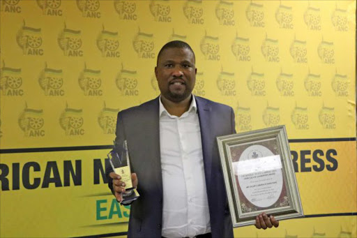 CELEBRATED: ANC provincial chairperson Oscar Mabuyane was honoured with the John Calvin leadership award, named after the founder of the Evangelical Presbyterian Church of SA Picture: THABANG MASEKO