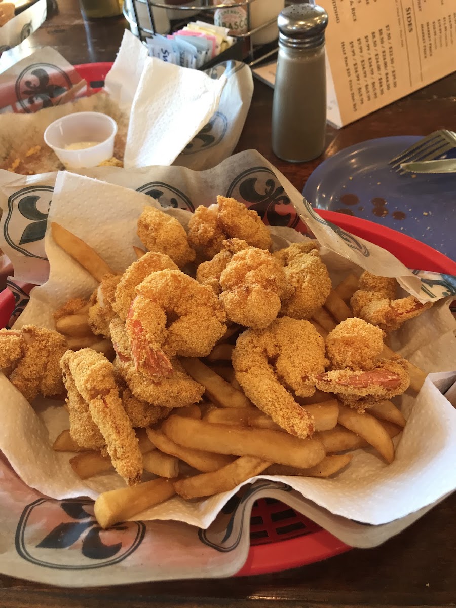 Gluten-Free Fries at Crabby Shack