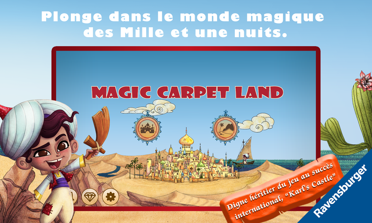 Android application Magic Carpet Land screenshort