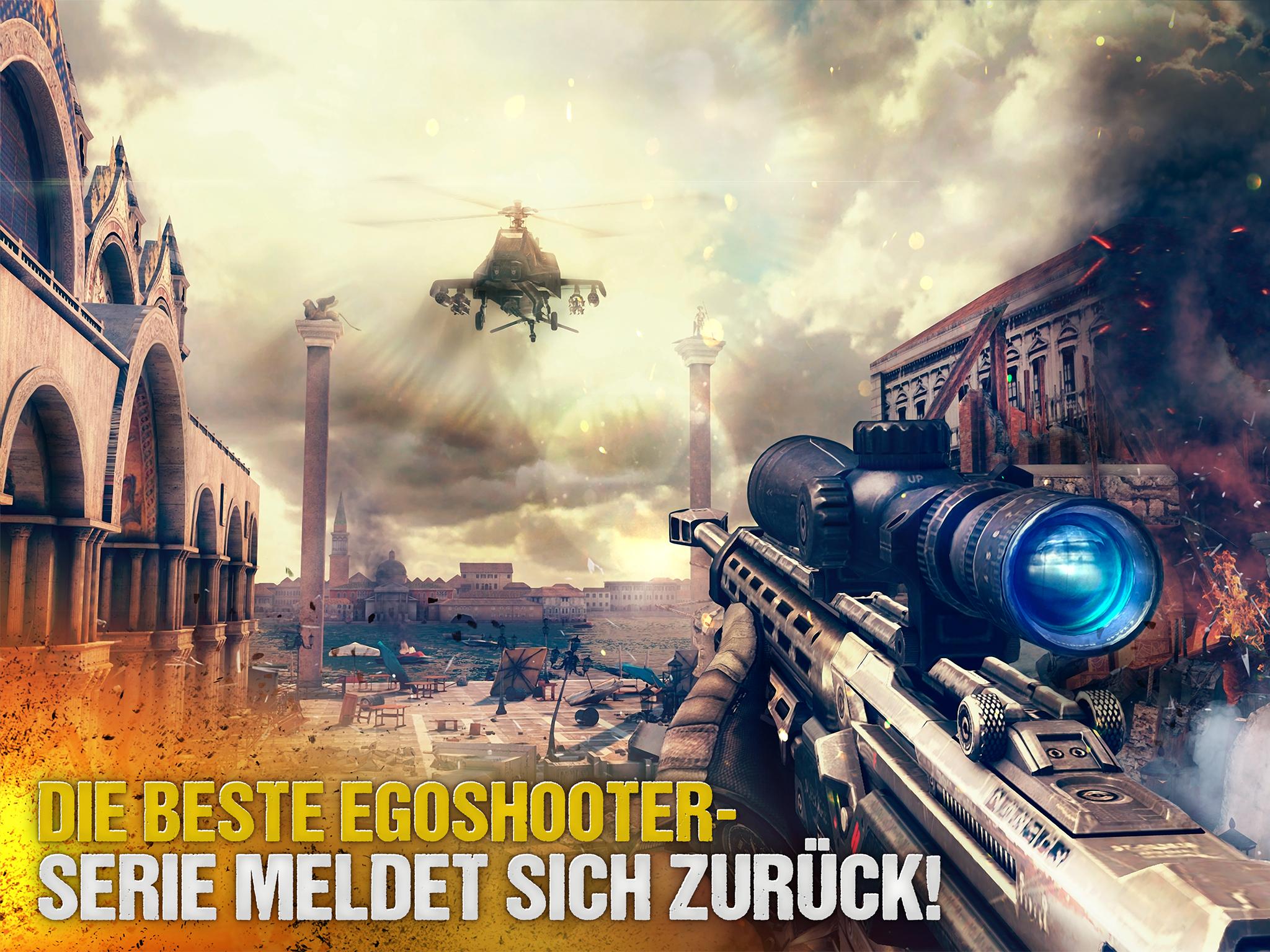 Android application Modern Combat 5: mobile FPS screenshort