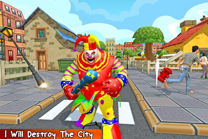Android application Creepy Clown Revenge screenshort