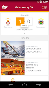 Galatasaray SK Screenshot