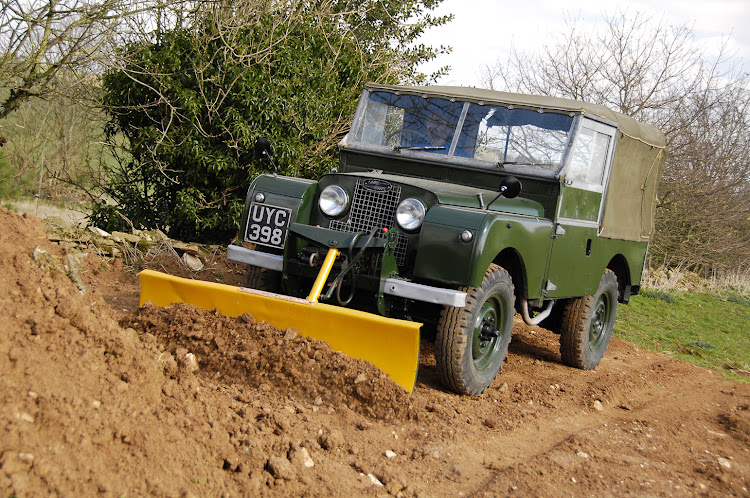 The Land Rover was conceived as a utility vehicle.