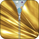 Gold Zipper Lock Apk