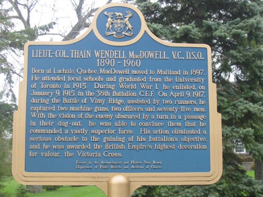Born at Lachute, Quebec, MacDowell moved to Maitland in 1897. He attended local schools and graduated from the University of Toronto in 1915. During World War I, he enlisted, on January 9, 1915,...