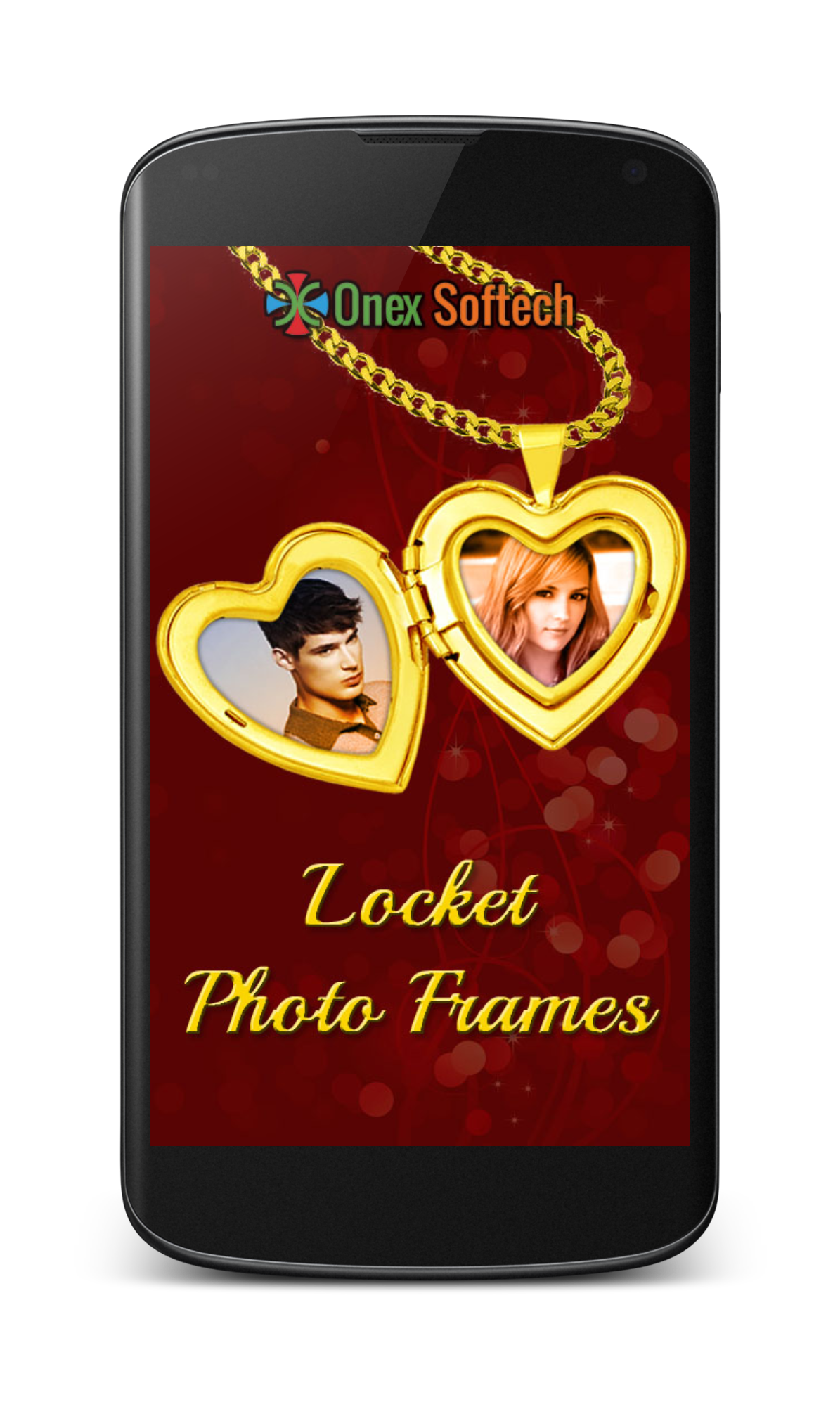 Android application Love Locket Photo Frames screenshort