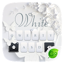 White GO Keyboard Theme 4.5 APK ダウンロード