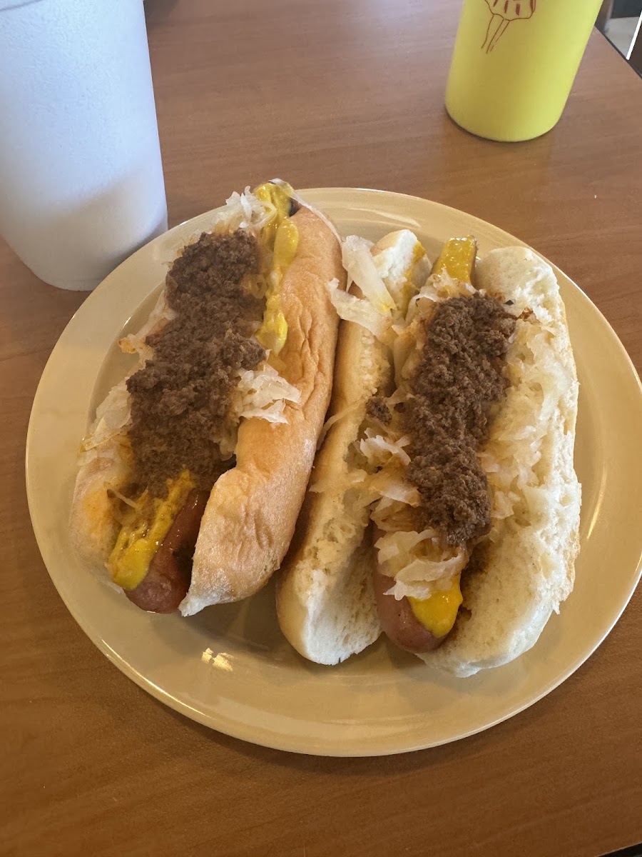 Gluten-Free at Joey's Hot Dogs