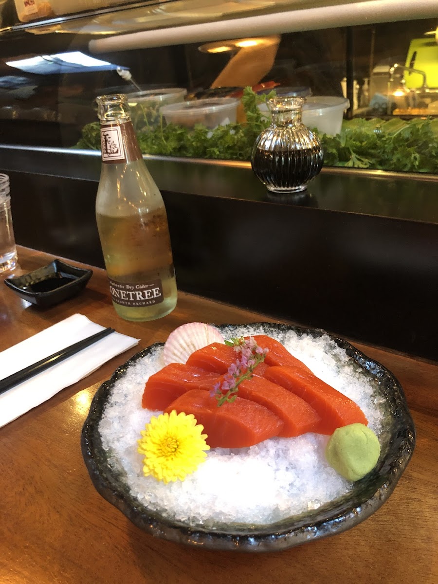 Gluten-Free Sushi at Kishimoto Japanese Restaurant