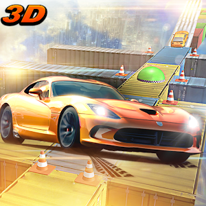 Download Extreme Car Racing Game on Air impossible Tracks For PC Windows and Mac