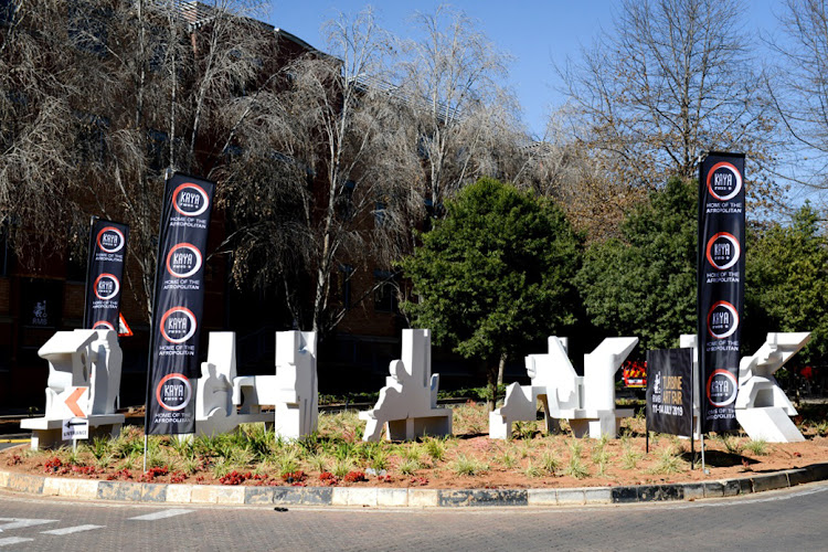 The RMB Turbine Art Fair is usually held in Joburg, at its Fricker Road address (pictured here).