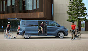 The new Tourneo Custom has seating for up to nine occupants.