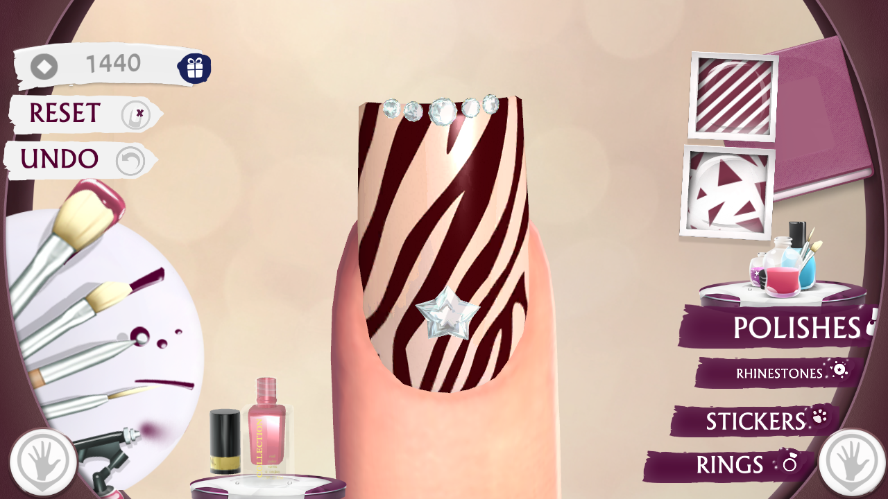 Android application Nail Art Beauty Salon Game DIY screenshort