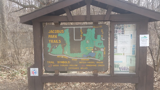 Jacobus Park Trails Just The Sign