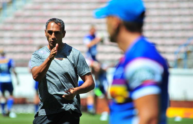 The DHL Stormers new defence coach Paul Treu during a training session and press conference at Newlands on February 08, 2018 in Cape Town, South Africa.