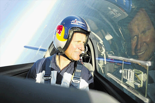 GREAT LOSS: World aerobatic champion Glen Dell flying at the Chemspec Durban air show in 2007 Picture: JACKIE CLAUSEN