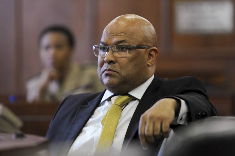 Former spy boss Arthur Fraser has been accused of having parallel structures to vet two categories of people: opponents of state capture and facilitators of state capture. File photo.