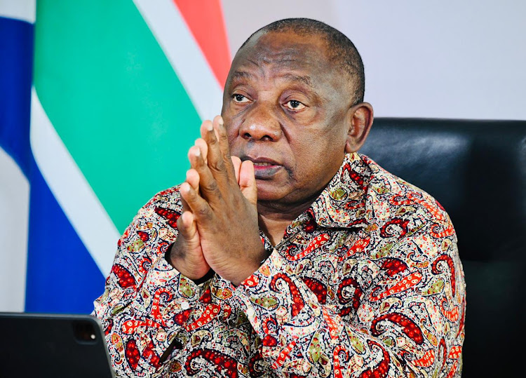 President Cyril Ramaphosa says 'the promotion of democracy, human rights and good governance on our continent has become a particularly critical endeavour'. File photo.