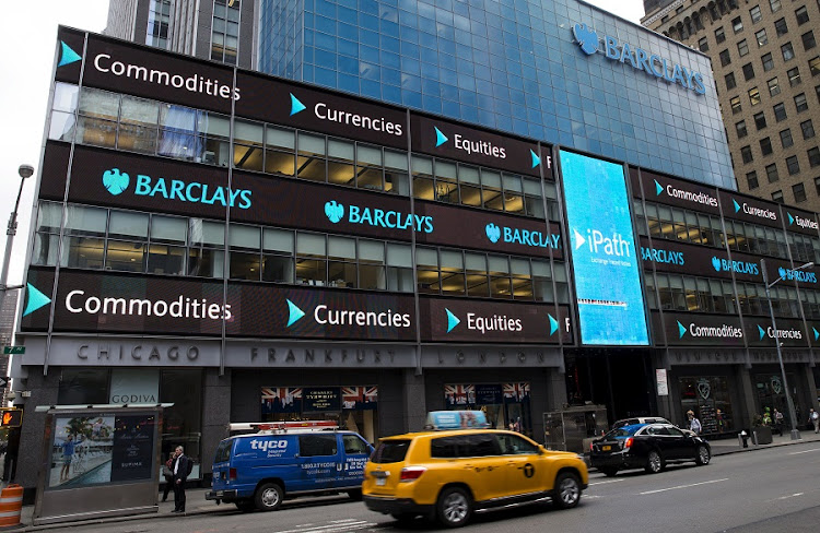Barclays in London. Picture: REUTERS/MIKE SEGAR