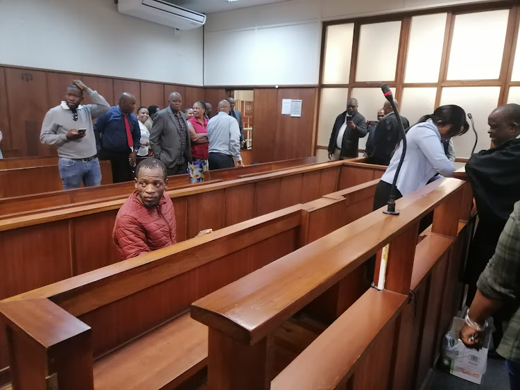 Nkosinathi Ngcobo with his sister Nompumelelo Gonvales in the Durban high court on Friday.