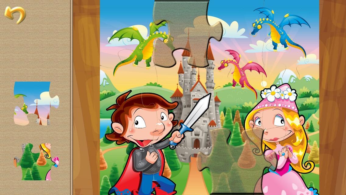 Android application Magic Realm Puzzles for kids screenshort