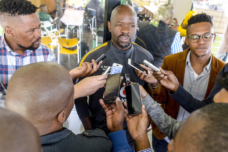 Coach Steve Komphela of Kaizer Chiefs during the Kaizer Chiefs media open day at Kaizer Chiefs Village on March 08, 2018 in Johannesburg.