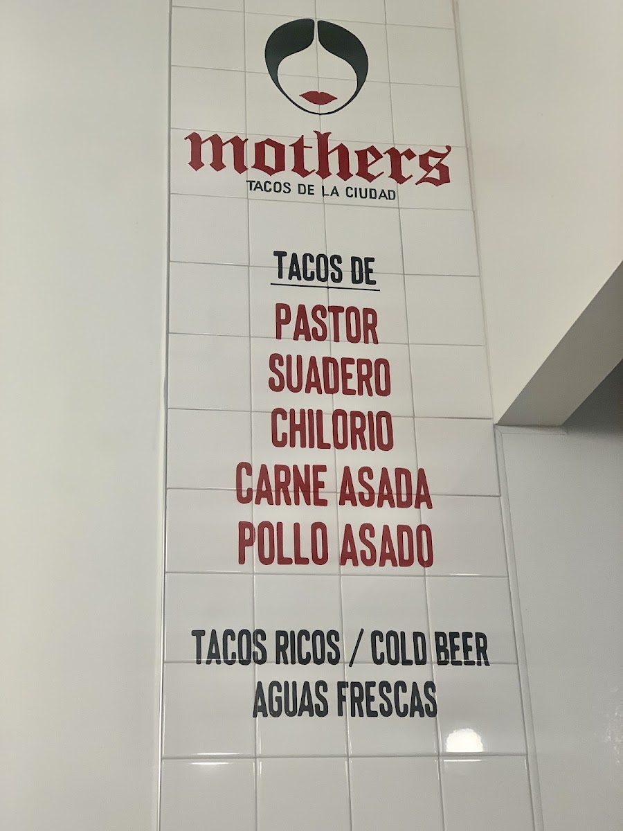 Gluten-Free at Mothers Tacos