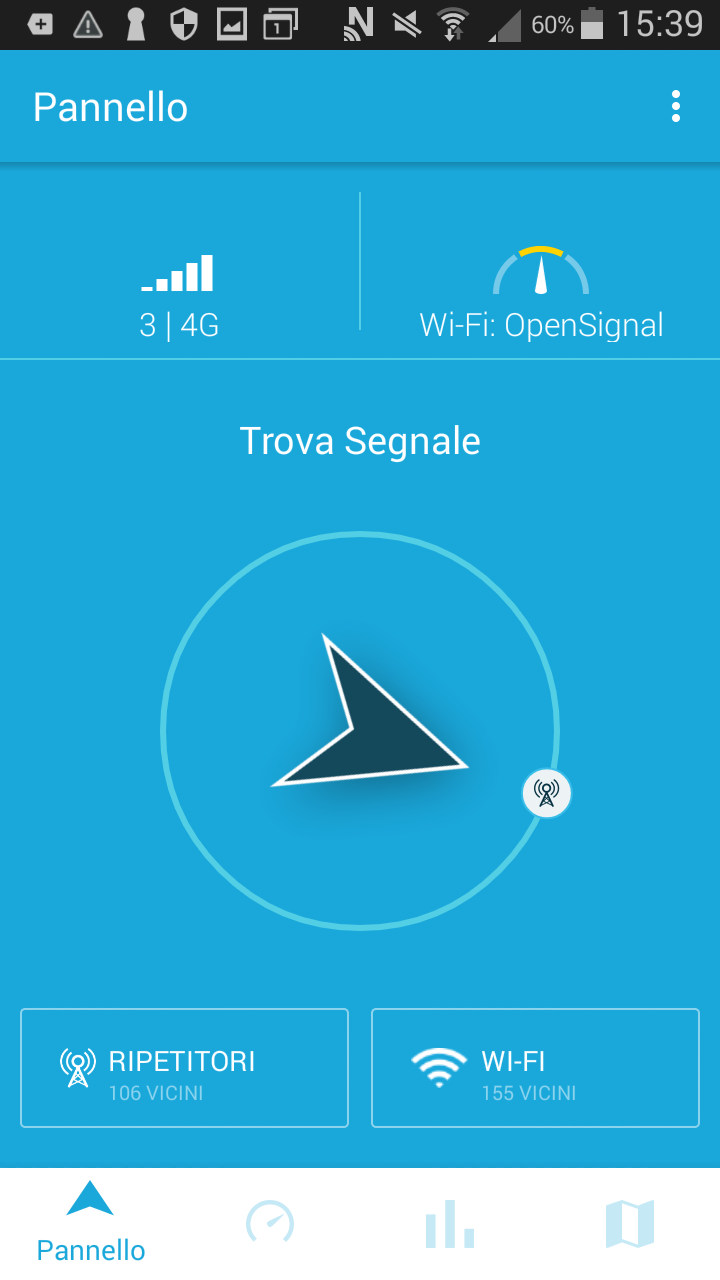 Android application Opensignal - 5G, 4G, 3G Internet & WiFi Speed Test screenshort