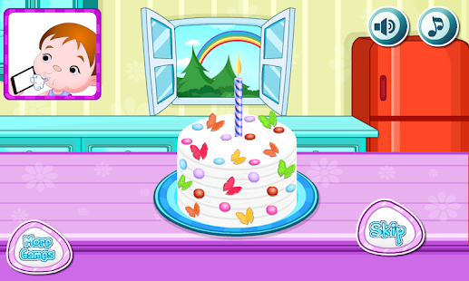   Cooking Rainbow Birthday Cake- screenshot thumbnail   