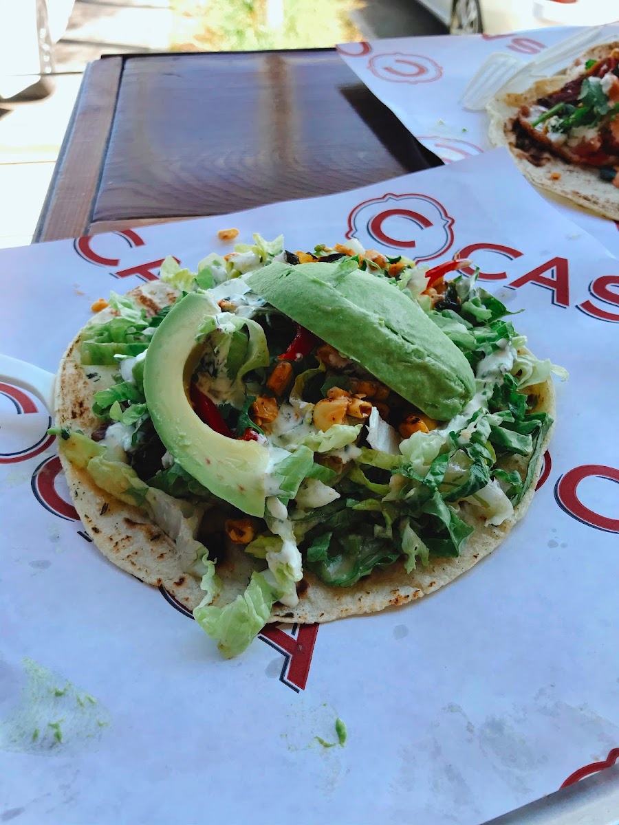 Gluten-Free Tacos at C CASA Restaurant & Bar