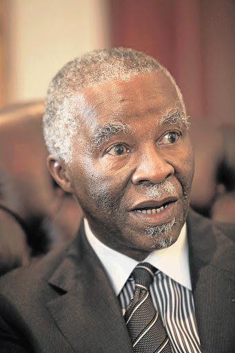 Thabo Mbeki. File photo.