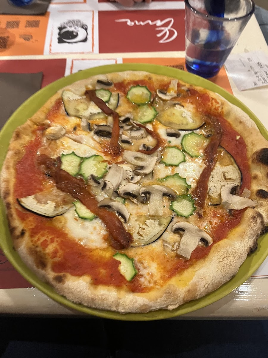 Vegetarian GF Pizza