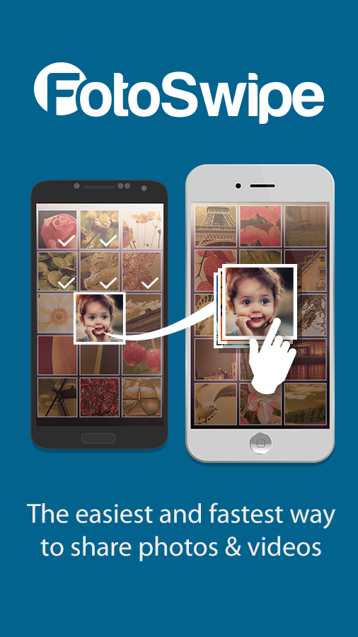Android application FotoSwipe - Photos &amp;Videos screenshort