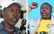 Julius Malema put on a lot of weight during his time at the top of the ANCYL. Left is Malema during his Cosas years, right is Malema when he was ANCYL president.