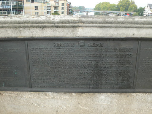 This plaque gives the history of the bridge and its predecessor further down the river. © Copyright Eirian Evans and licensed for reuse under this Creative Commons Licence . Submitted via Geograph