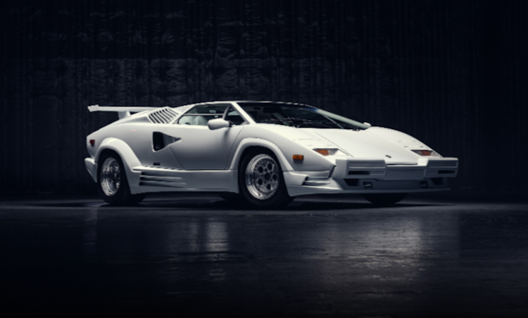 The Countach starred in the 2013 Martin Scorsese film 'The Wolf of Wall Street'. Picture: SUPPLIED
