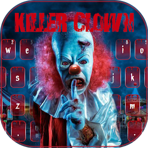 Download Scary Killer Clown Keyboard Theme For PC Windows and Mac