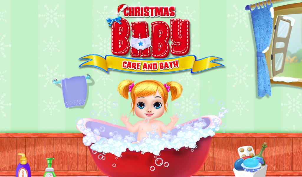 Android application Christmas Baby Care And Bath screenshort