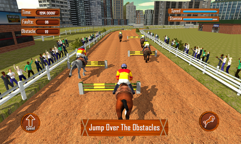 Android application Horse Racing 2016 3D screenshort