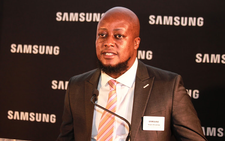 Hlubi Shivanda, director of business operations, innovation & corporate affairs at Samsung SA, attends the launch of the Samsung Solve For Tomorrow Competition in partnership with Sita.