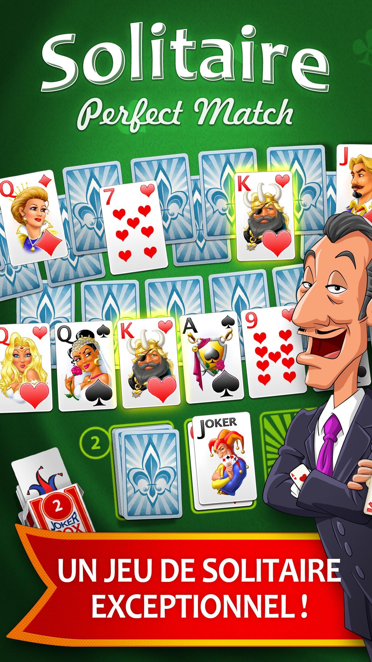 Android application Solitaire Perfect Match screenshort